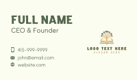 Book Tree Author Business Card Design