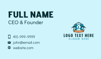 Construction Drill Builder Business Card