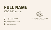 River Business Card example 1