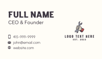 Wrench Repairman Tool Business Card