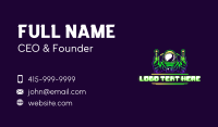 Astronaut Laser Gun Business Card Design