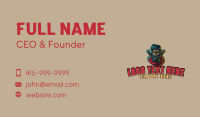 Gladiator Mascot Gaming Business Card