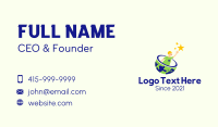 Space Agency Business Card example 1