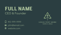 Needle Leaf Acupuncture Business Card