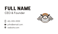 Paving Bricklaying Masonry Business Card Design