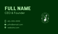 Shovel Plant Gardening Business Card Design