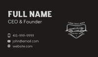 Automobile Car Driving Business Card
