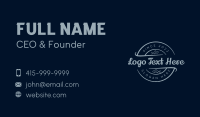 Fish Restaurant Business Business Card