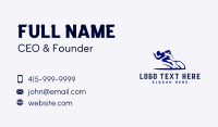 Paralympic Athlete Prosthetic Business Card