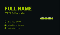 Gaming Technology Device  Business Card