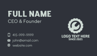 Cogwheel Business Card example 3