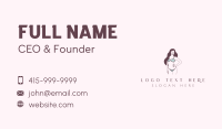 Woman Fashion Bikini Business Card Design