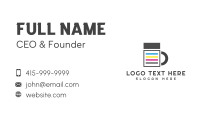 Cafe Business Card example 3