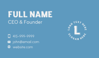 Innovation Business Card example 4