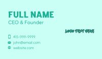 Wall Art Business Card example 4