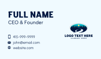 Cityscape Highway Road Business Card