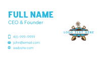 Shovel Gardening Landscape Business Card