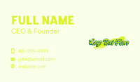 Rapper Business Card example 4