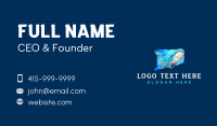 Ocean Whale Connecticut Business Card