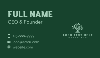 Nature Family Tree Business Card