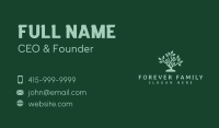 Nature Family Tree Business Card Image Preview