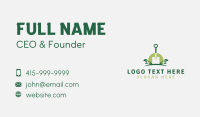 Shovel Plant Gardening Tools Business Card Design