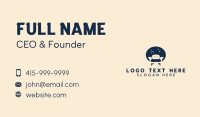 Armchair Couch Furniture Business Card Design