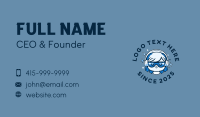 Girl Cartoon Gamer Business Card