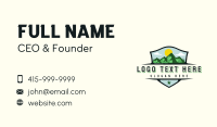 Nature Mountain View Business Card