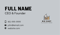 Contractor Architectural Firm Business Card