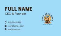 Dog Care Safety Business Card