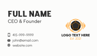 Sports League Business Card example 2