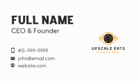 Futuristic Soccer Ball Business Card Image Preview