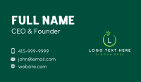 Nature Leaf Business Business Card Design