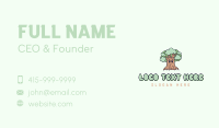 Nature Tree Gardening Business Card