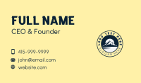 Mountain Peak Adventure Business Card