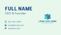 Isometric Cube Tech Business Card