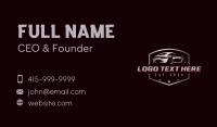 Car Automotive Racing Business Card