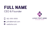 Purple Loop Business Card