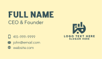 Housing Mortgage Letter D Business Card