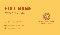 Solar Summer Sun Business Card