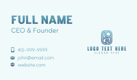 Brand Anniversary Number 69 Business Card