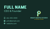 Music Industry Business Card example 1