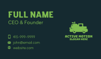 Green Fruit Delivery  Business Card Image Preview