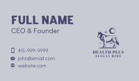 Lone Wolf Camping Business Card