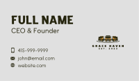 Big Cargo Truck Courier Business Card