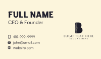 B Business Card example 4