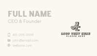 Courier Business Card example 2