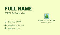 Square Forest Tree Business Card