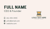 Cookie Pastry Box Business Card